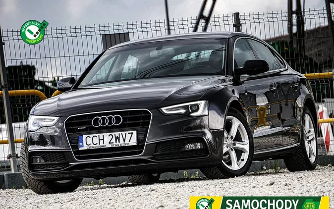 samochody osobowe Audi A5 cena 78500 przebieg: 119000, rok produkcji 2014 z Kalety